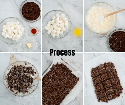 Chocolate Rice Krispie Treats Set 4