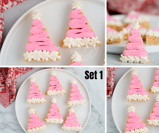 Santa Hat Rice Krispie Treats Set 1 of 6