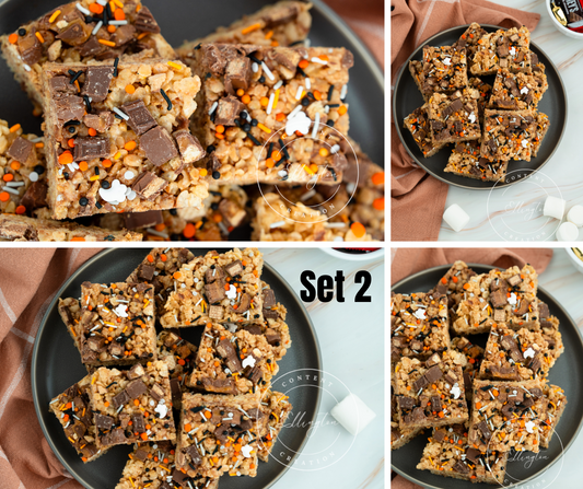 Halloween Candy Rice Krispie Treats Set 2