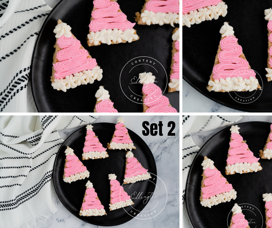 Santa Hat Rice Krispie Treats Set 2 of 6