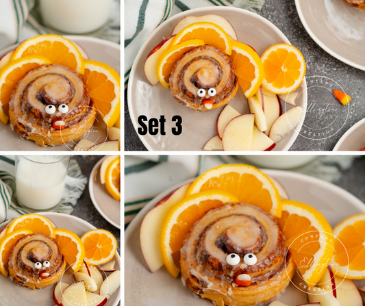 Turkey Cinnamon Rolls Set 3 of 3