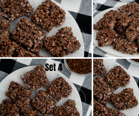 Chocolate Rice Krispie Treats Set 4