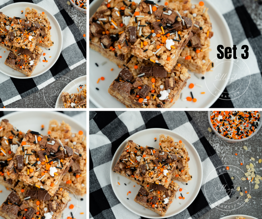 Halloween Candy Rice Krispie Treats Set 3